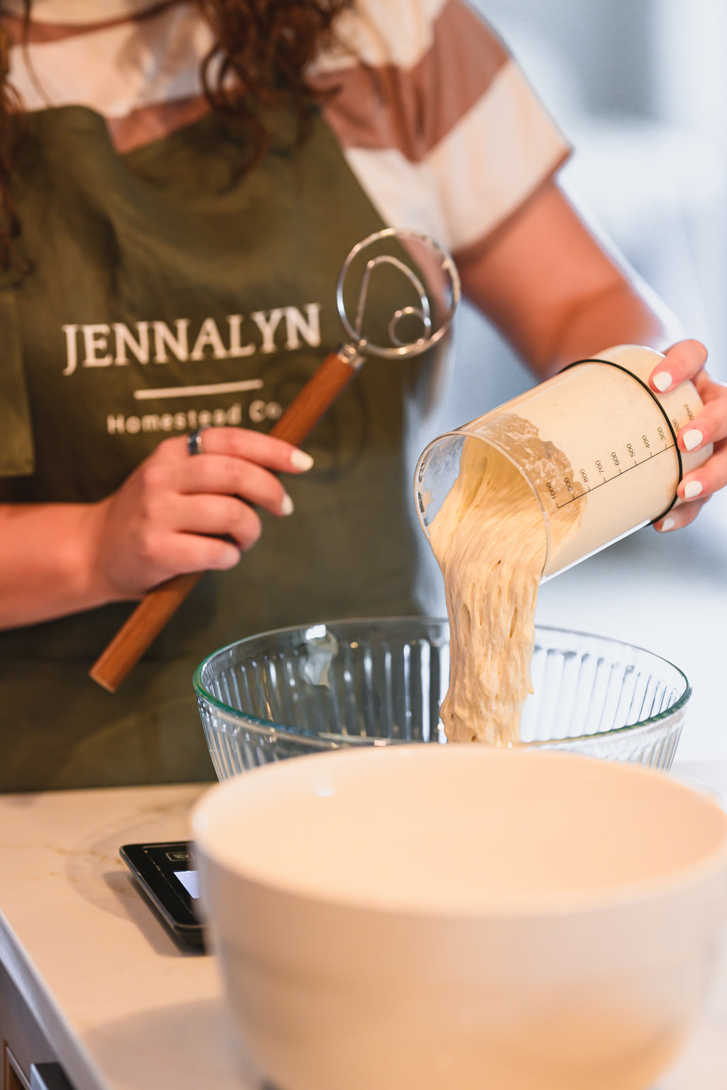 Dutch Whisk + Teak Spurtle Combo