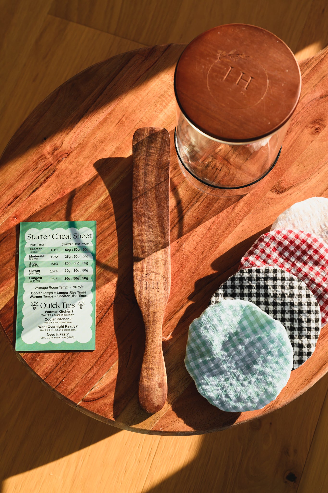 Sourdough Starter Jar Kit