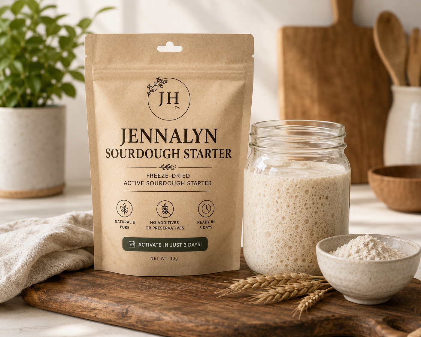 Freeze-Dried Sourdough Starter